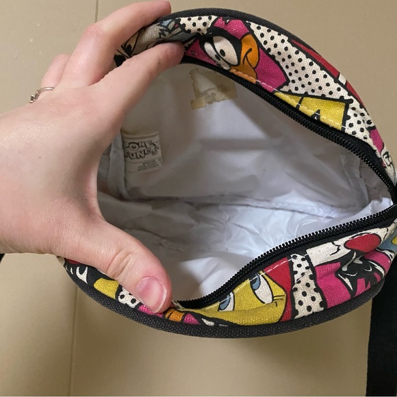 VTG Looney tunes small shoulder lunch box EUC - Picture 6 of 8